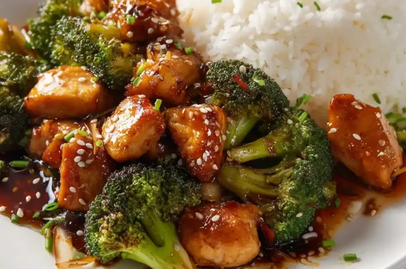Easy Teriyaki Chicken and Broccoli Stir Fry