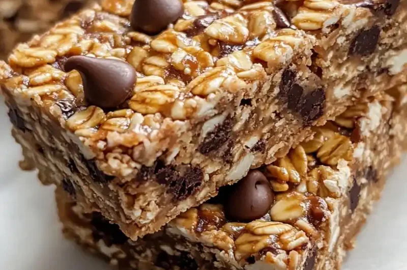 Homemade No Bake Granola Bars