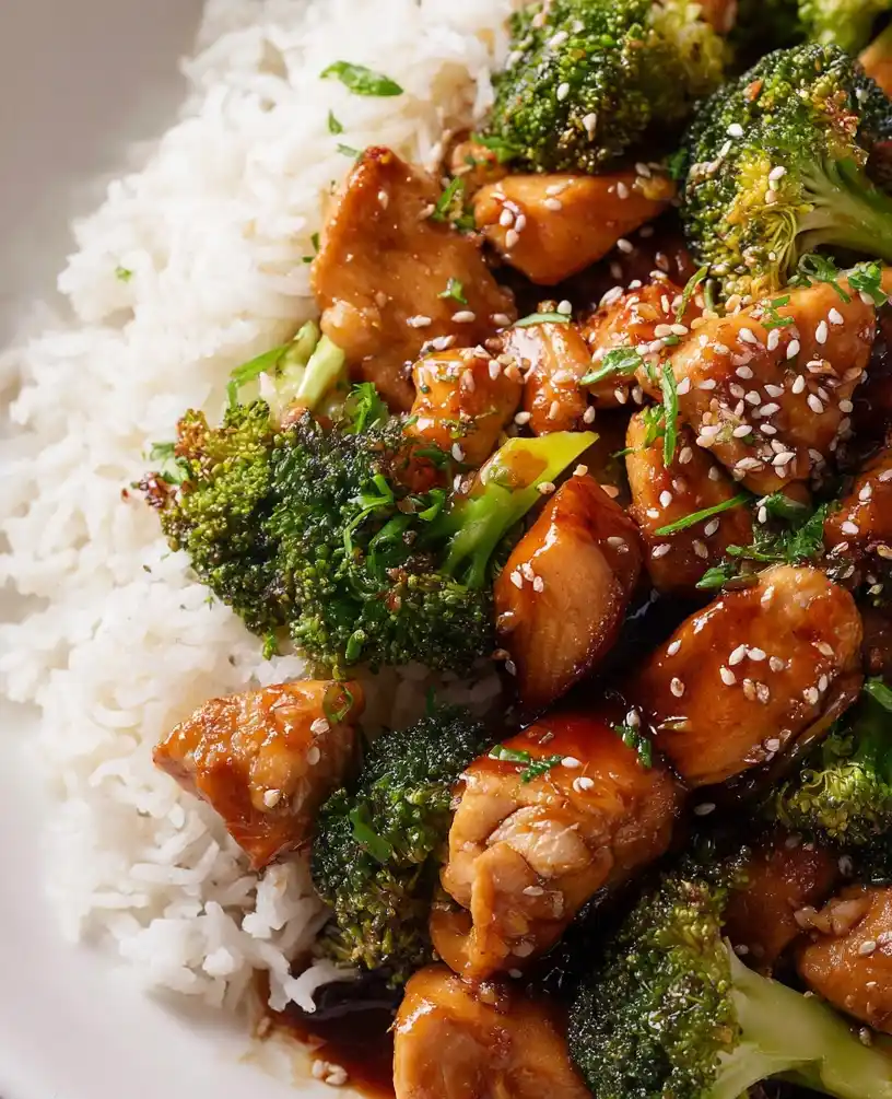 Easy Teriyaki Chicken and Broccoli Stir Fry Recipe