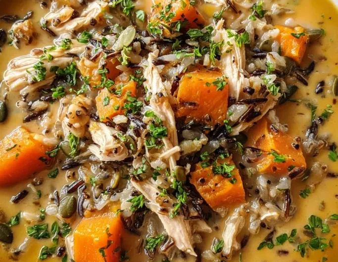 Pumpkin Wild Rice Soup