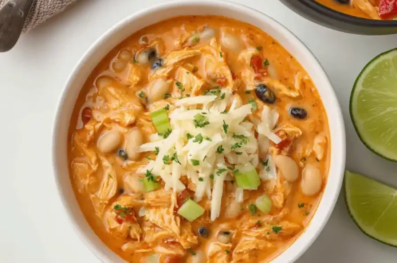 Slow Cooker Buffalo Chicken Chili Recipe