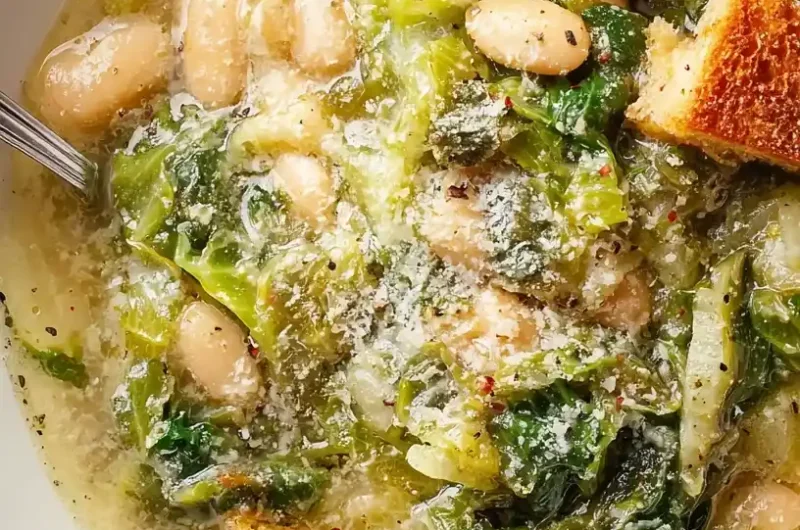 Creamy White Bean Escarole Soup