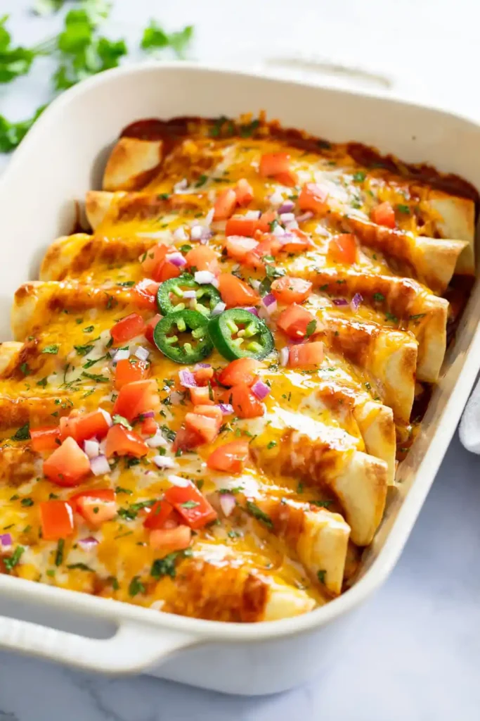 quick chicken enchiladas recipe