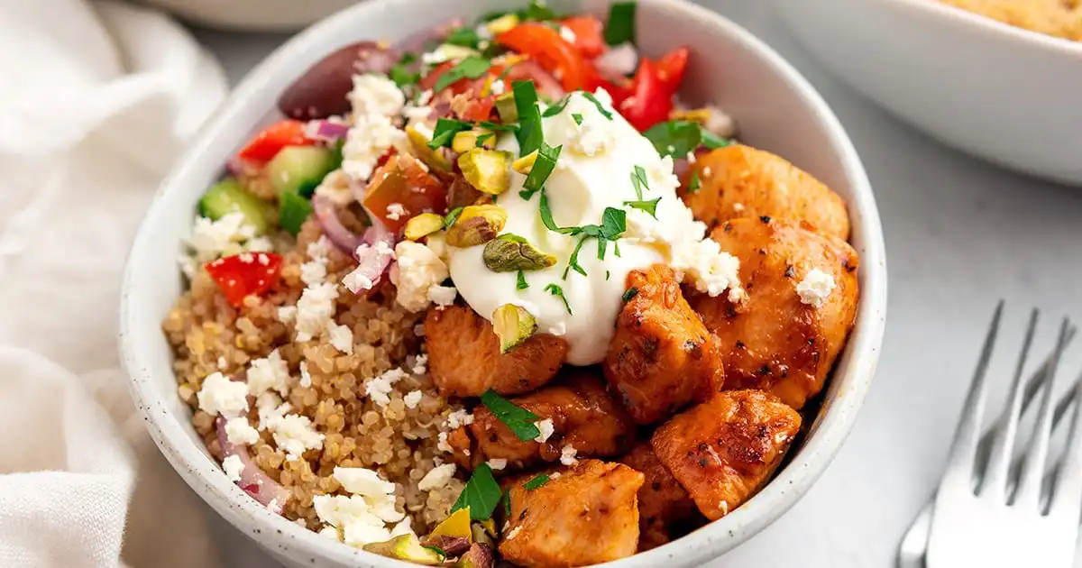 greek chicken bowl recipe