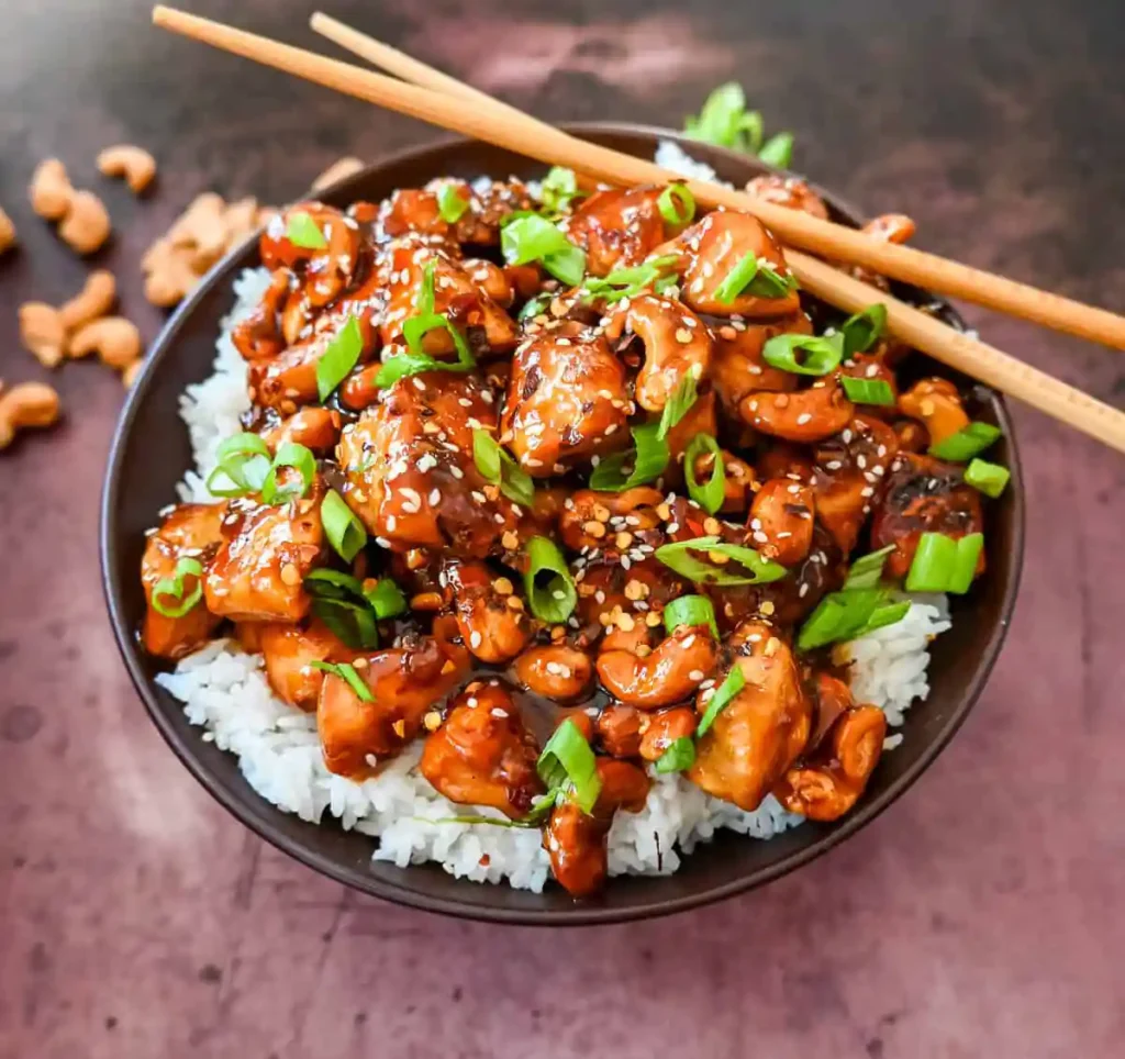 chicken and cashew recipe
