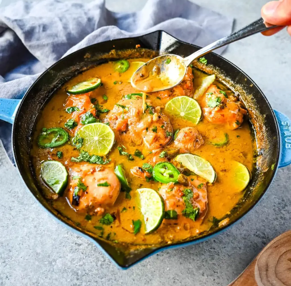 lime coconut chicken