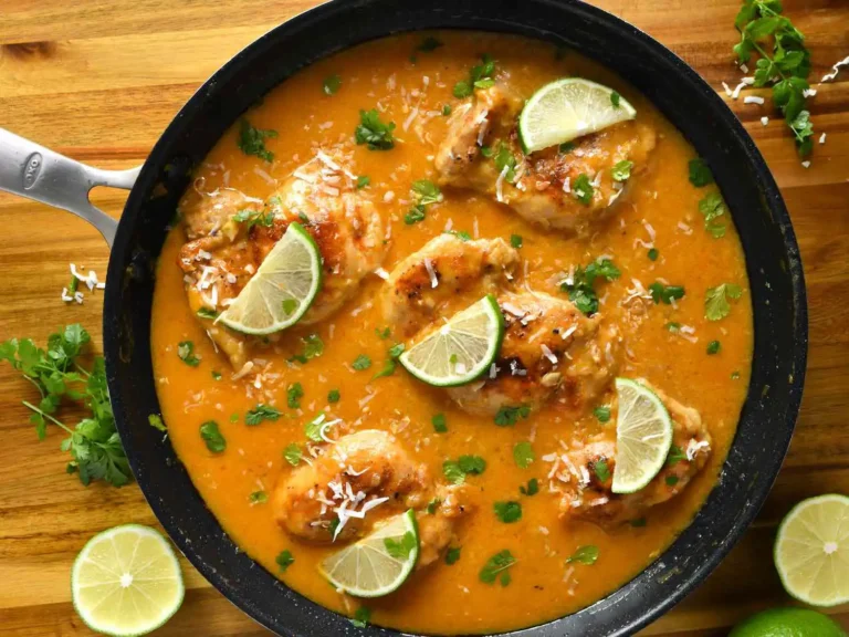 easy coconut lime chicken recipe
