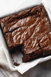 homemade brownie recipe easy
