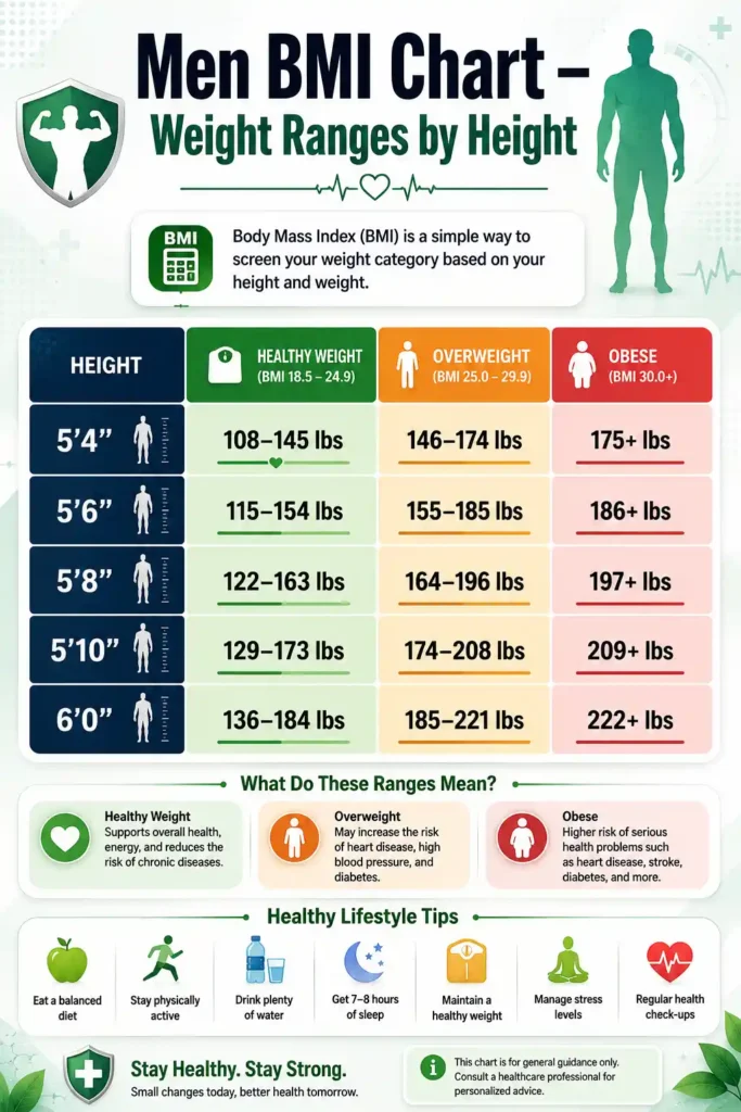BMI Calculator for Men