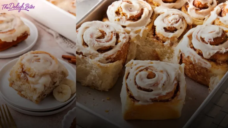 banana cinnamon rolls