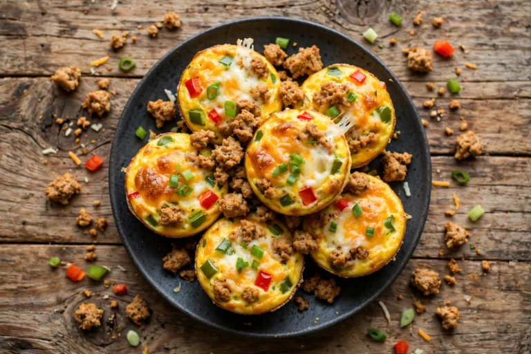 Taco-Seasoned Turkey Egg Bites